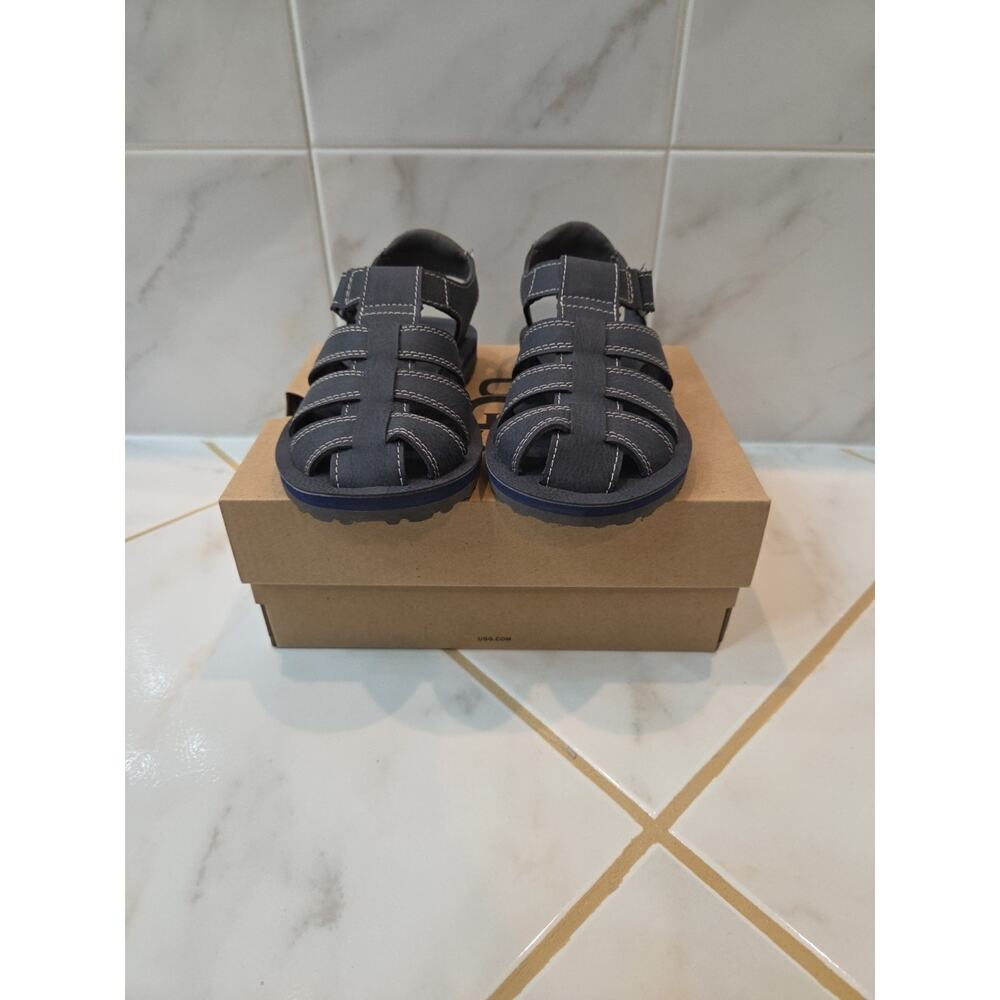 UGG Toddler Boy Fisherman Sandals, Size 10, Navy